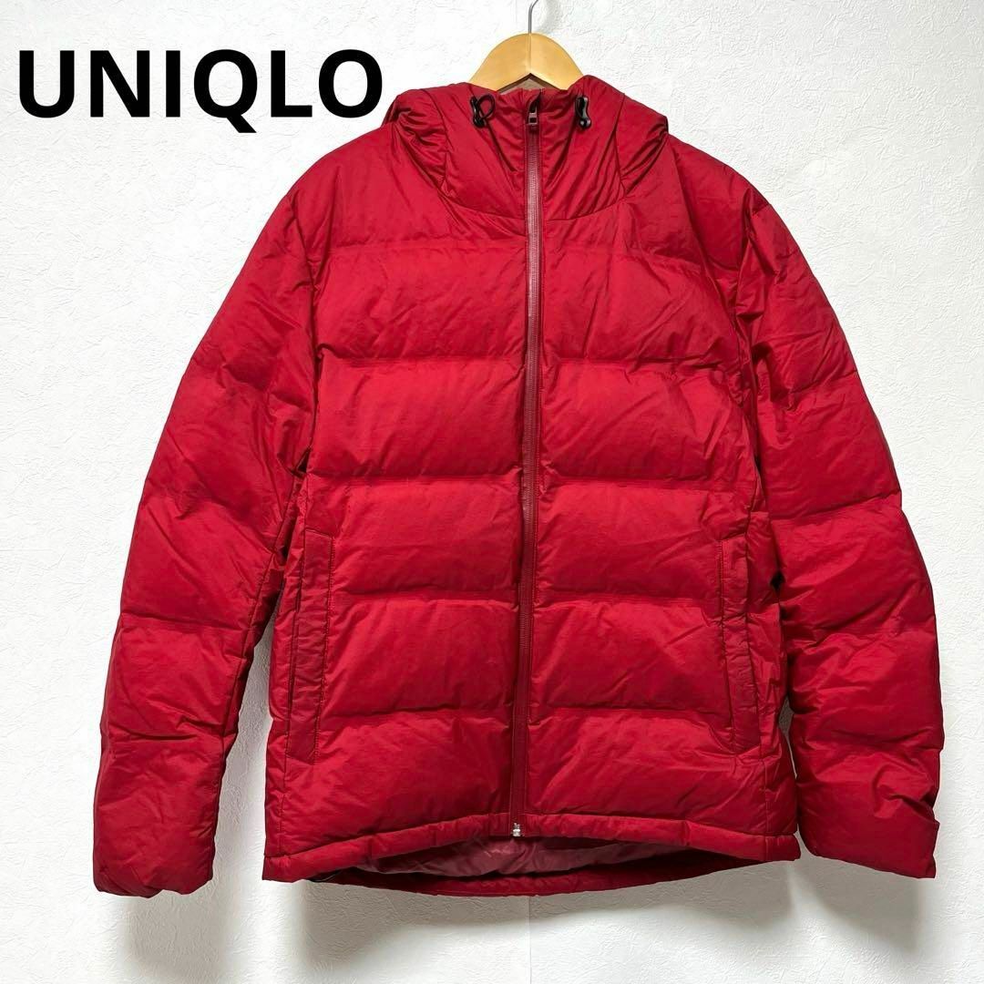 UNIQLO(ユニクロ)のUNIQLO ユニクロ メンズ 311-172992 ダウン レッド XL メンズのジャケット/アウター(ダウンジャケット)の商品写真