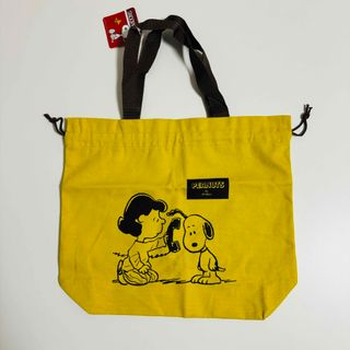 スヌーピー(SNOOPY)の● PEANUTS SNOOPY スヌーピー 巾着 バッグ ●(トートバッグ)