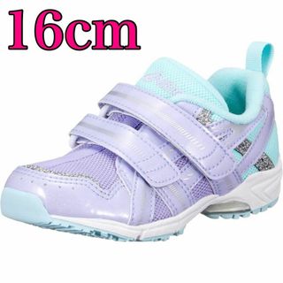 アシックス(asics)の【即納】アシックス スクスク キッズシューズ ガールズモデル 女の子 16cm(スニーカー)