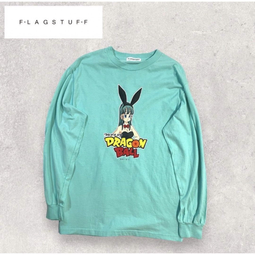 F-LAGSTUF-F(フラグスタフ)のDRAGONBALL×F-LAGSTUF-F ブルマ　　ロンT 鳥山明 メンズのトップス(Tシャツ/カットソー(七分/長袖))の商品写真