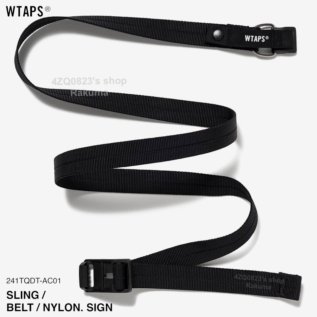 W)taps(ダブルタップス)のWTAPS SLING BELT NYLON SIGN 24ss ベルト メンズのファッション小物(ベルト)の商品写真