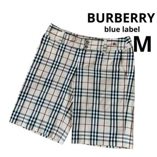 バーバリーブルーレーベル(BURBERRY BLUE LABEL)のバーバリーブルーレーベル　ハーフパンツ　ノバチェック(ハーフパンツ)