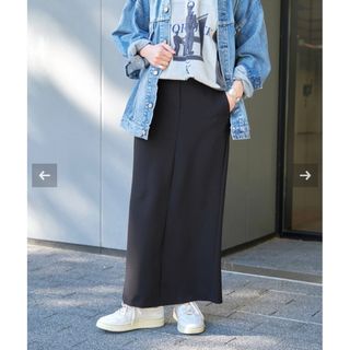 スピックアンドスパン(Spick & Span)の24SS人気完売イージーIラインスカート(ロングスカート)