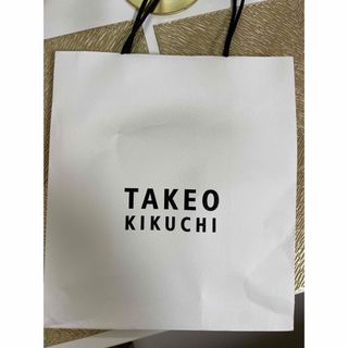 タケオキクチ(TAKEO KIKUCHI)のTAKEO KIKUCHI 紙袋(ショップ袋)