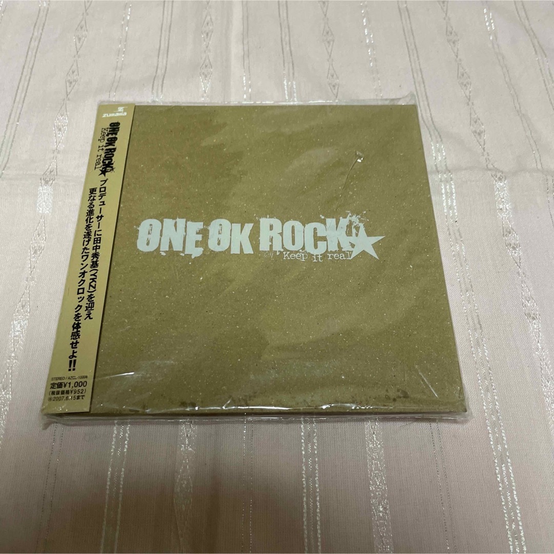 ONE OK ROCK(ワンオクロック)のONE OK ROCK インディーズ　アルバム　keep it real エンタメ/ホビーのCD(ポップス/ロック(邦楽))の商品写真