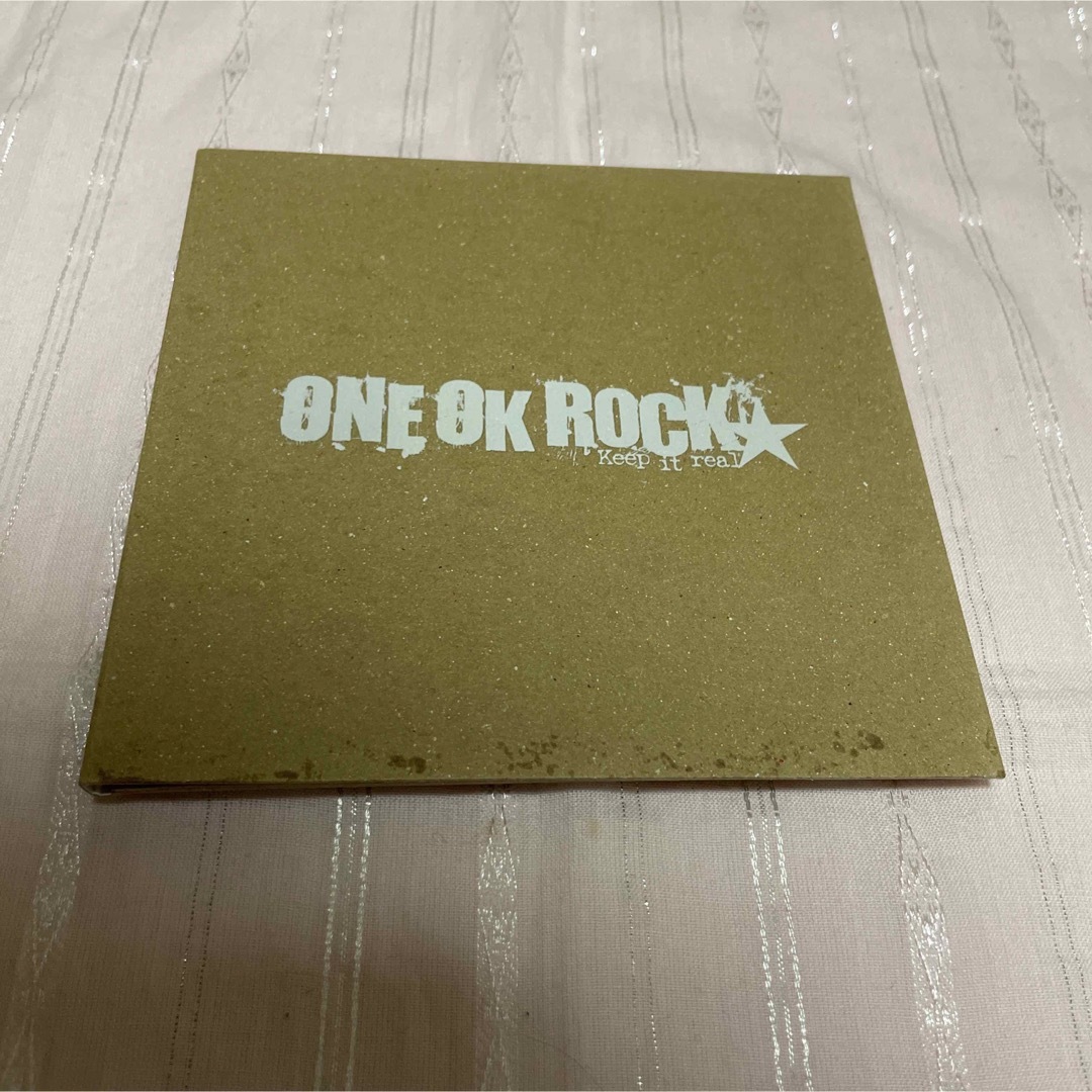 ONE OK ROCK(ワンオクロック)のONE OK ROCK インディーズ　アルバム　keep it real エンタメ/ホビーのCD(ポップス/ロック(邦楽))の商品写真