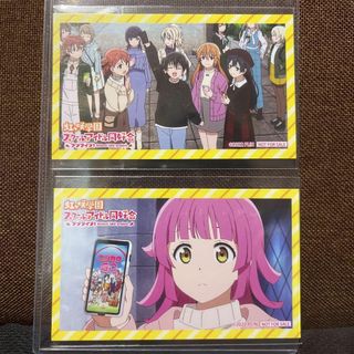 【ラブライブ】虹ヶ咲 THEキャラカフェお台場 メモリーズスナップ全2種(カード)