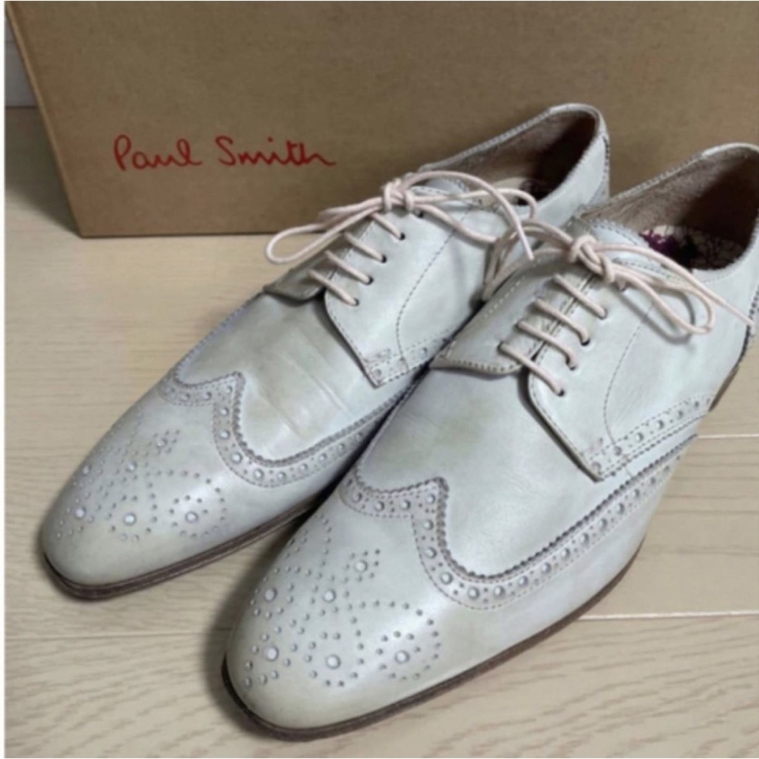 Paul Smith(ポールスミス)の人気　Poul Smith ポールスミス　 ウイングチップ　ビンテージもの　レア メンズの靴/シューズ(ドレス/ビジネス)の商品写真