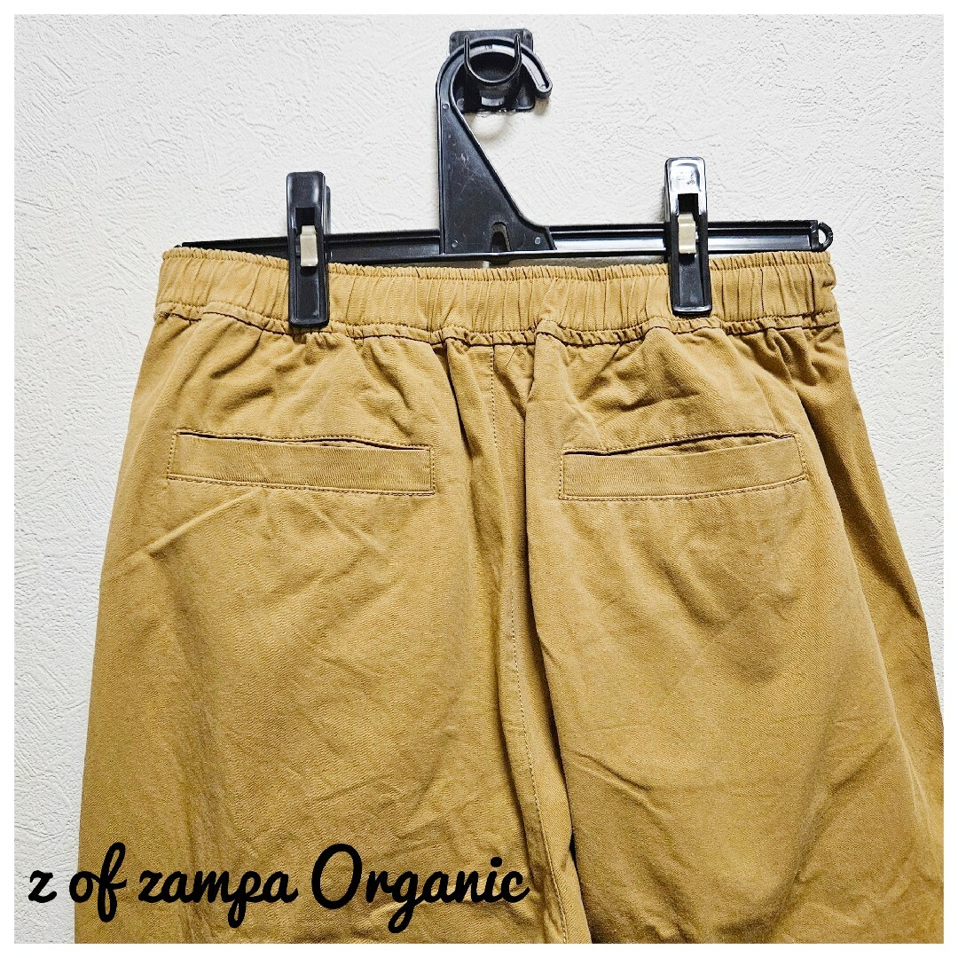 zampa(ザンパ)の美品　z of zampa Organic　イージーパンツ　コットン　ベージュ レディースのパンツ(カジュアルパンツ)の商品写真