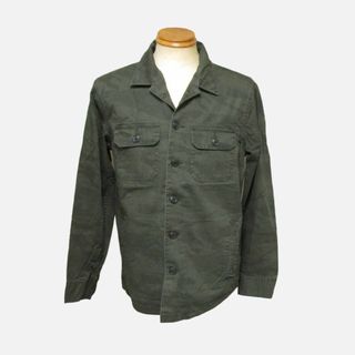 アバクロンビーアンドフィッチ(Abercrombie&Fitch)の★新品★アバクロンビー&フィッチ★ミリタリーシャツジャケット (Camo/L)(カバーオール)