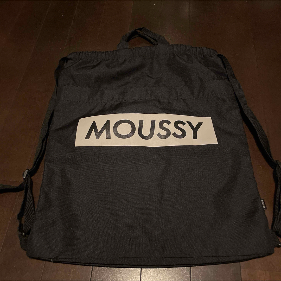 moussy(マウジー)の未使用に近い/MOUSSYの2 wayリュックサック レディースのバッグ(リュック/バックパック)の商品写真