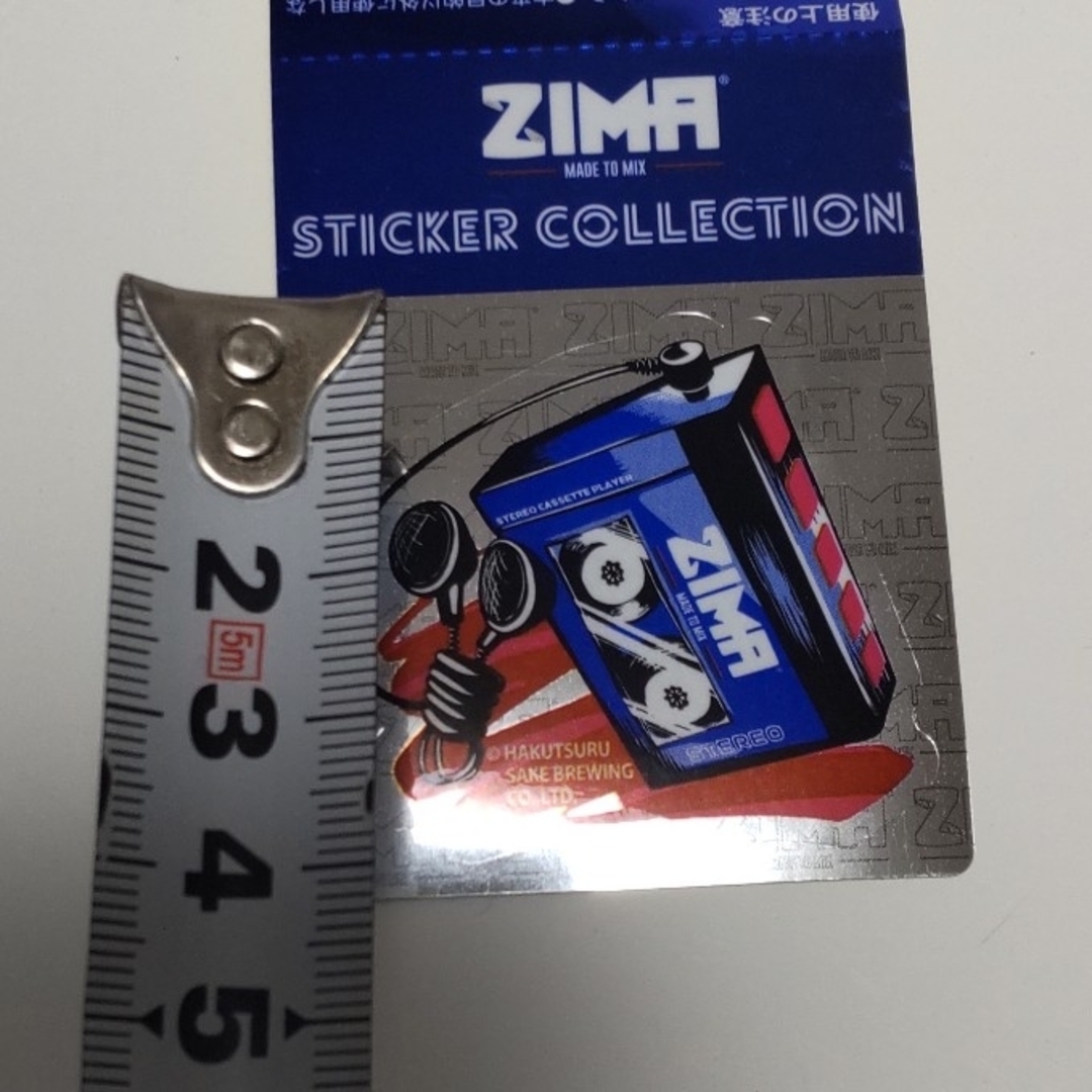 【ZIMA】ステッカー エンタメ/ホビーのコレクション(ノベルティグッズ)の商品写真