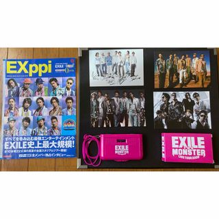 エグザイル(EXILE)のEXppi(EXILE×Loppi)＋2009ライブツアーグッズ＋ポストカード(ミュージシャン)