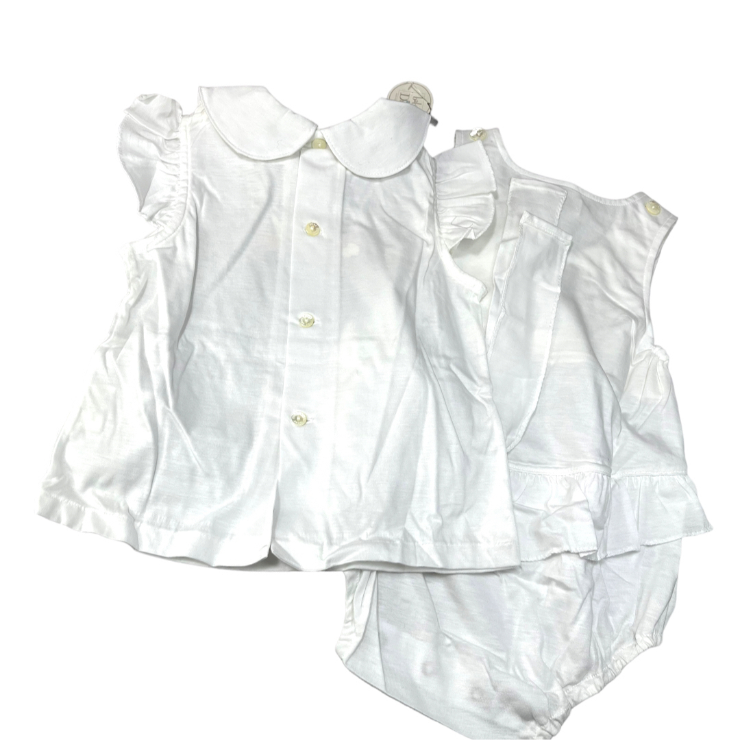 新品未使用　ベビーディオール　ロンパース　Tシャツ　セットアップ　白　70cm