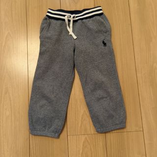 ポロラルフローレン(POLO RALPH LAUREN)の【美品】ラルフローレン　スウェット　３T　グレー　小ポニー　起毛(パンツ/スパッツ)