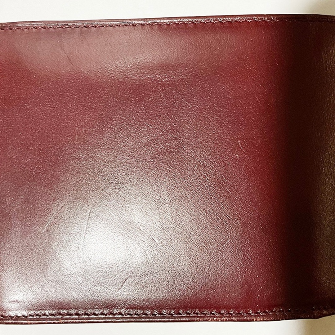財布 牛革　三つ折り財布 メンズのファッション小物(折り財布)の商品写真