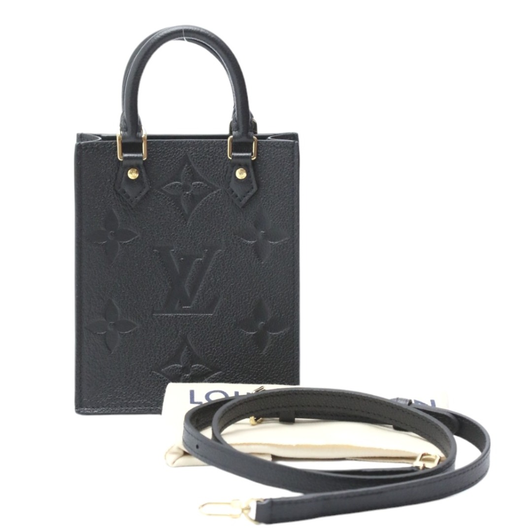 LOUIS VUITTON(ルイヴィトン)のルイヴィトン M81417 ショルダーバッグ ブラック  LOUIS VUITTON プティット・サックプラ モノグラム レディースのバッグ(ショルダーバッグ)の商品写真