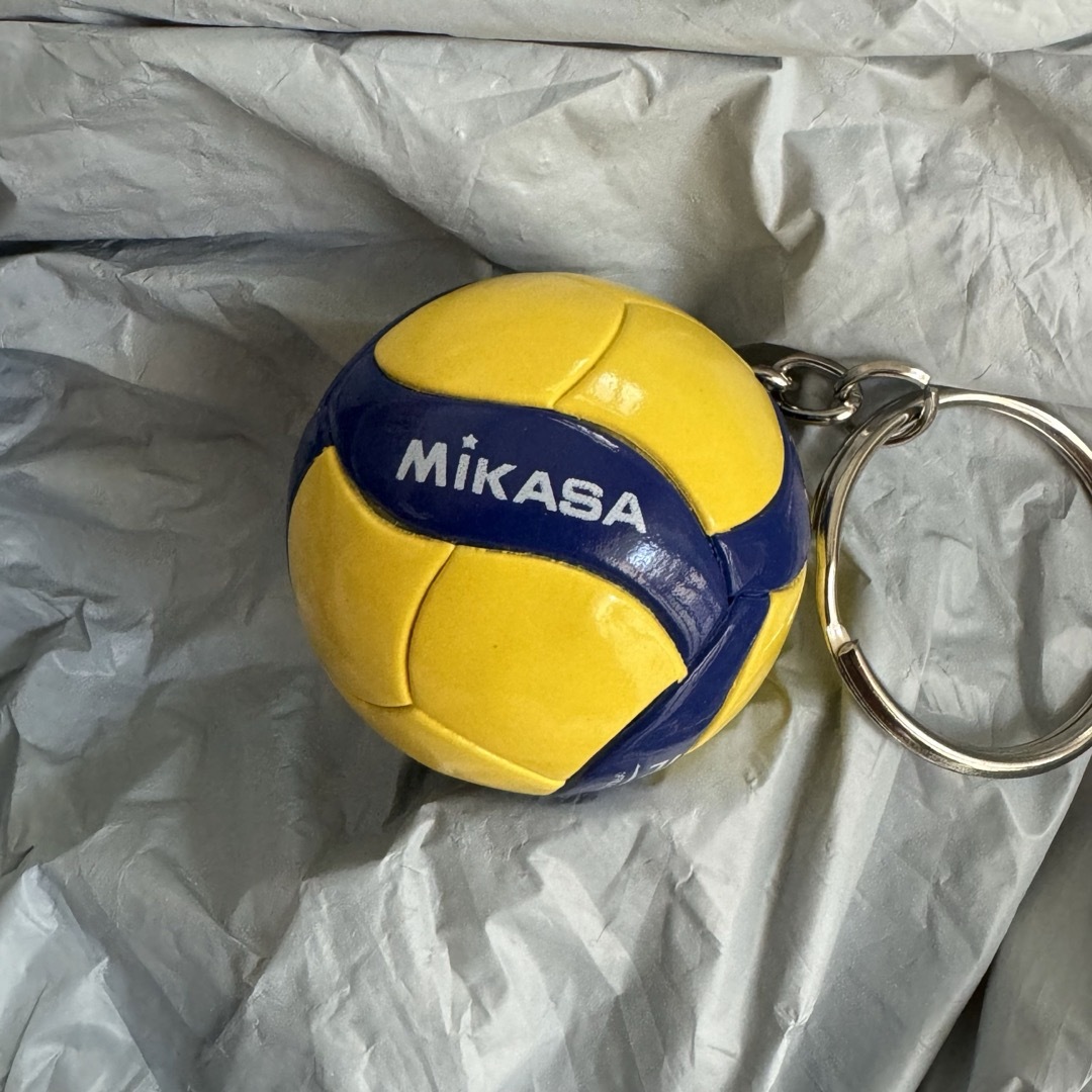 MIKASA(ミカサ)の【mikasa】新デザイン バレーボール ミニチュア キーホルダー スポーツ/アウトドアのスポーツ/アウトドア その他(バレーボール)の商品写真