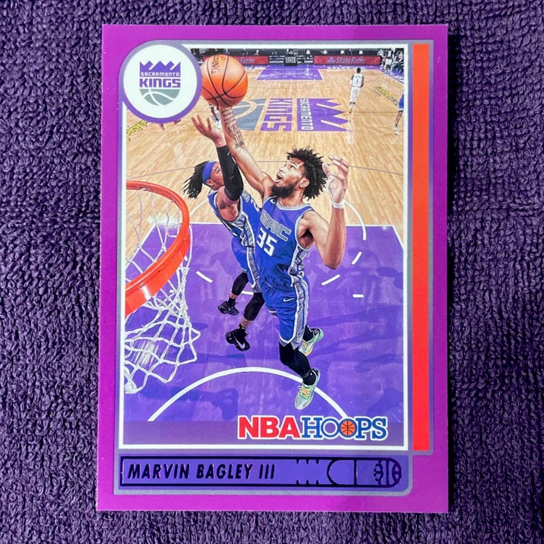 マービン・バグリー Ⅲ Hoops Purple NBA エンタメ/ホビーのトレーディングカード(シングルカード)の商品写真