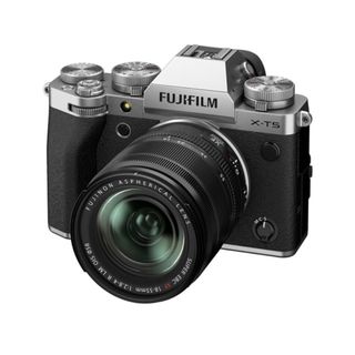 フジフイルム(富士フイルム)のFUJIFILM X-T5 XF 18-55mmレンズキット シルバー(ミラーレス一眼)