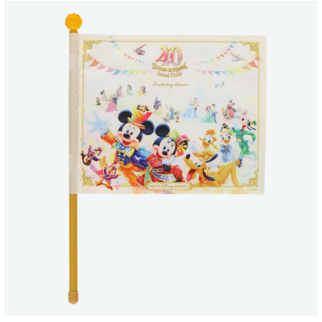 Disney(ディズニー)のグランドフィナーレ フラッグ エンタメ/ホビーのおもちゃ/ぬいぐるみ(キャラクターグッズ)の商品写真