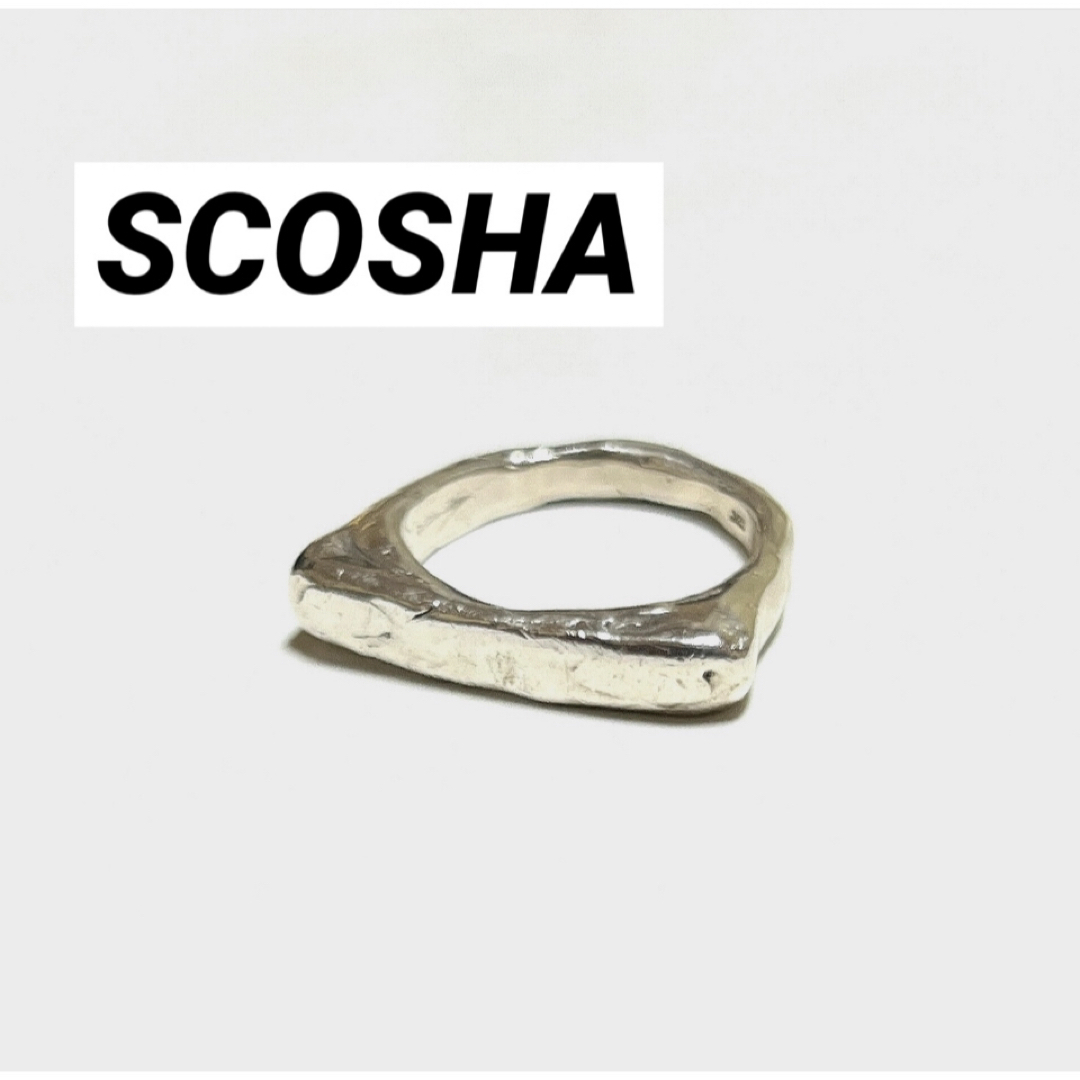 SCOSHAスコーシャ/ Hammered リング925 SILVER約19号位 メンズのアクセサリー(リング(指輪))の商品写真