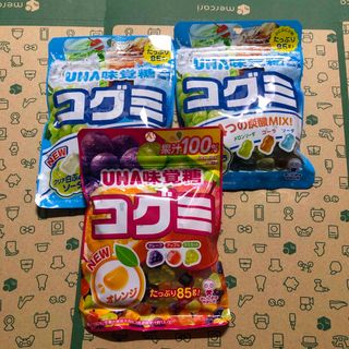 ユーハミカクトウ(UHA味覚糖)のひまま様ご予約品　UHA味覚糖　コグミ1袋　コグミ4つの炭酸MIX！2袋(菓子/デザート)