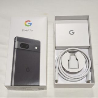 グーグルピクセル(Google Pixel)のGooglePixel7a　箱　クイックスイッチアダプター　充電ケーブル(その他)