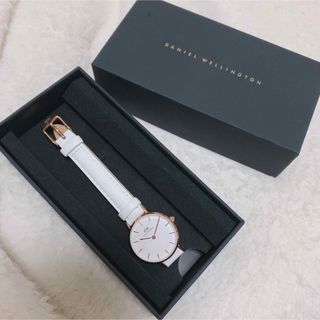 Daniel Wellington - DANIEL WELLINGTON 腕時計　レディース　ホワイト