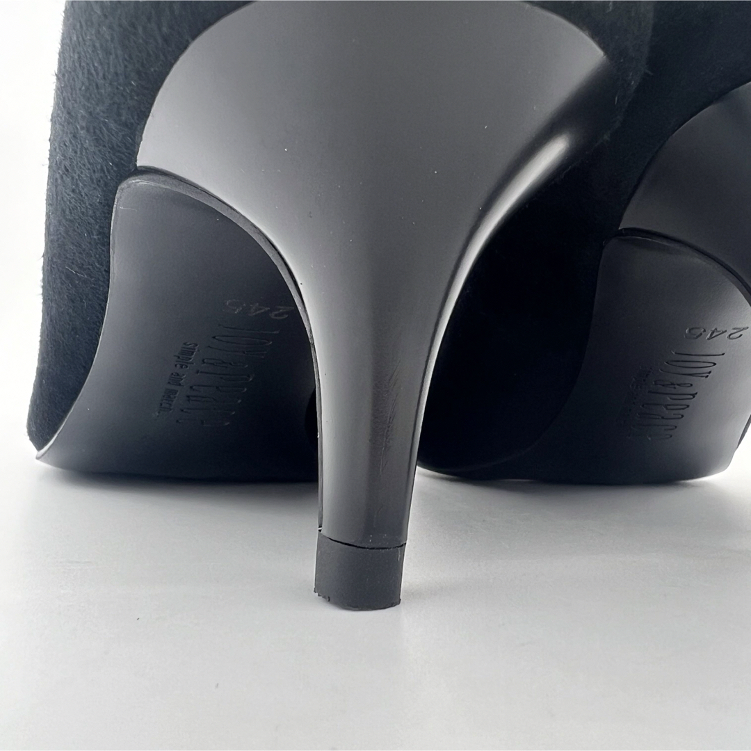 STACCATO(スタッカート)の✨極美品✨ スタッカート 24.5cm パンプス ブラック バックル スエード レディースの靴/シューズ(ハイヒール/パンプス)の商品写真