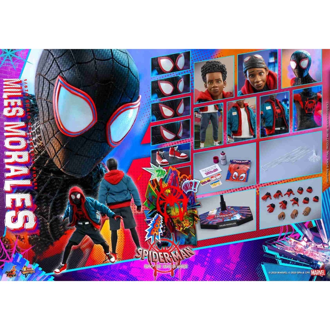 MMS567 ホットトイズ スパイダーマン スパイダーバース マイルス・モラレス エンタメ/ホビーのフィギュア(アメコミ)の商品写真