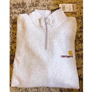 【新品未使用品】早い者勝ち‼︎正規品☆Carhartt ハーフジップ スウェット