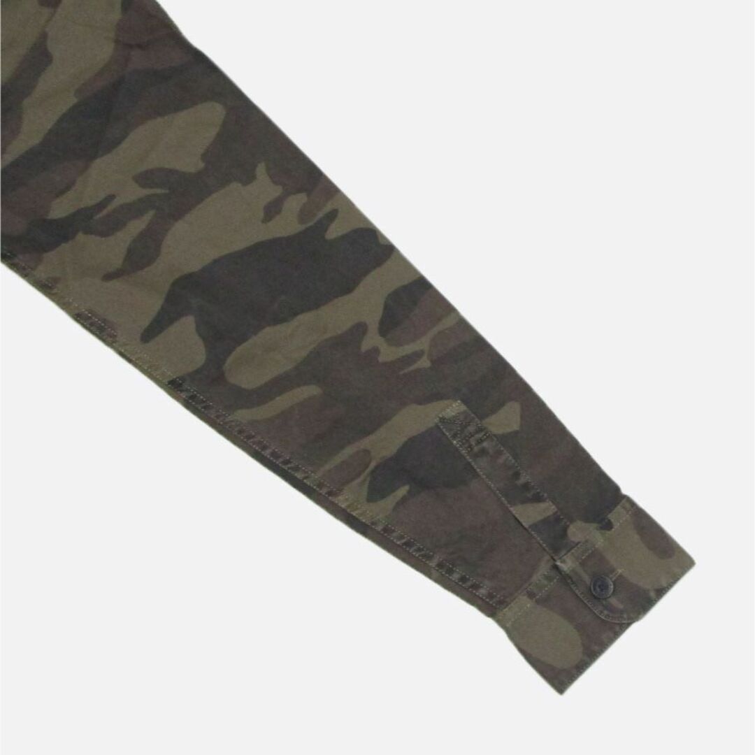 Hollister(ホリスター)の★新品★ホリスター★アップリケロゴシャツジャケット (Camouflage/L) メンズのジャケット/アウター(カバーオール)の商品写真