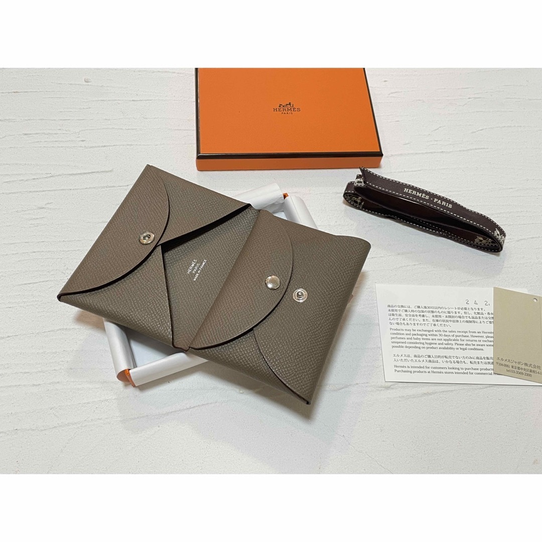 Hermes(エルメス)のエルメス　カードケース カルヴィデュオ レディースのファッション小物(名刺入れ/定期入れ)の商品写真