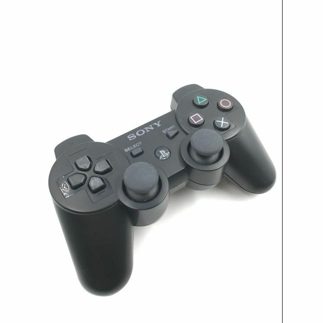 PlayStation3(プレイステーション3)のPS3 コントローラー 純正 DUALSHOCK3 ブラック　d-81 エンタメ/ホビーのゲームソフト/ゲーム機本体(その他)の商品写真