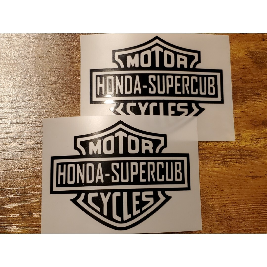 ホンダ(ホンダ)の【送料無料!!】ホンダ スーパーカブ ステッカー デカール HONDA 自動車/バイクのバイク(ステッカー)の商品写真