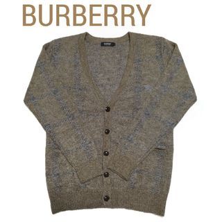 バーバリーブラックレーベル(BURBERRY BLACK LABEL)の【美品】BURBERRY(バーバリー)メンズカーディガン M(カーディガン)