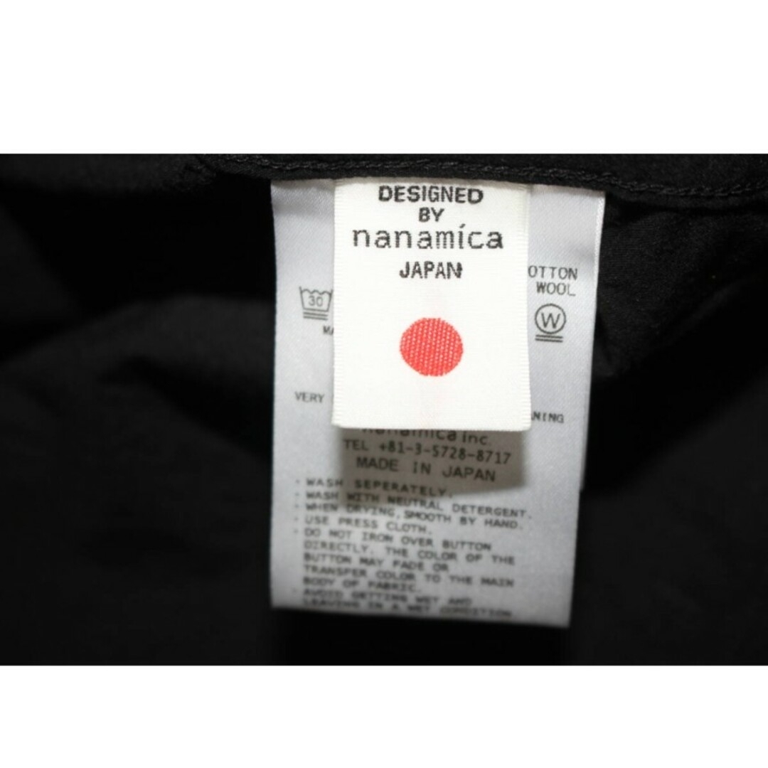 nanamica(ナナミカ)の37　ナナミカ　nanamica コットンウールデッキシャツ　長袖シャツ 裾ひも メンズのトップス(シャツ)の商品写真