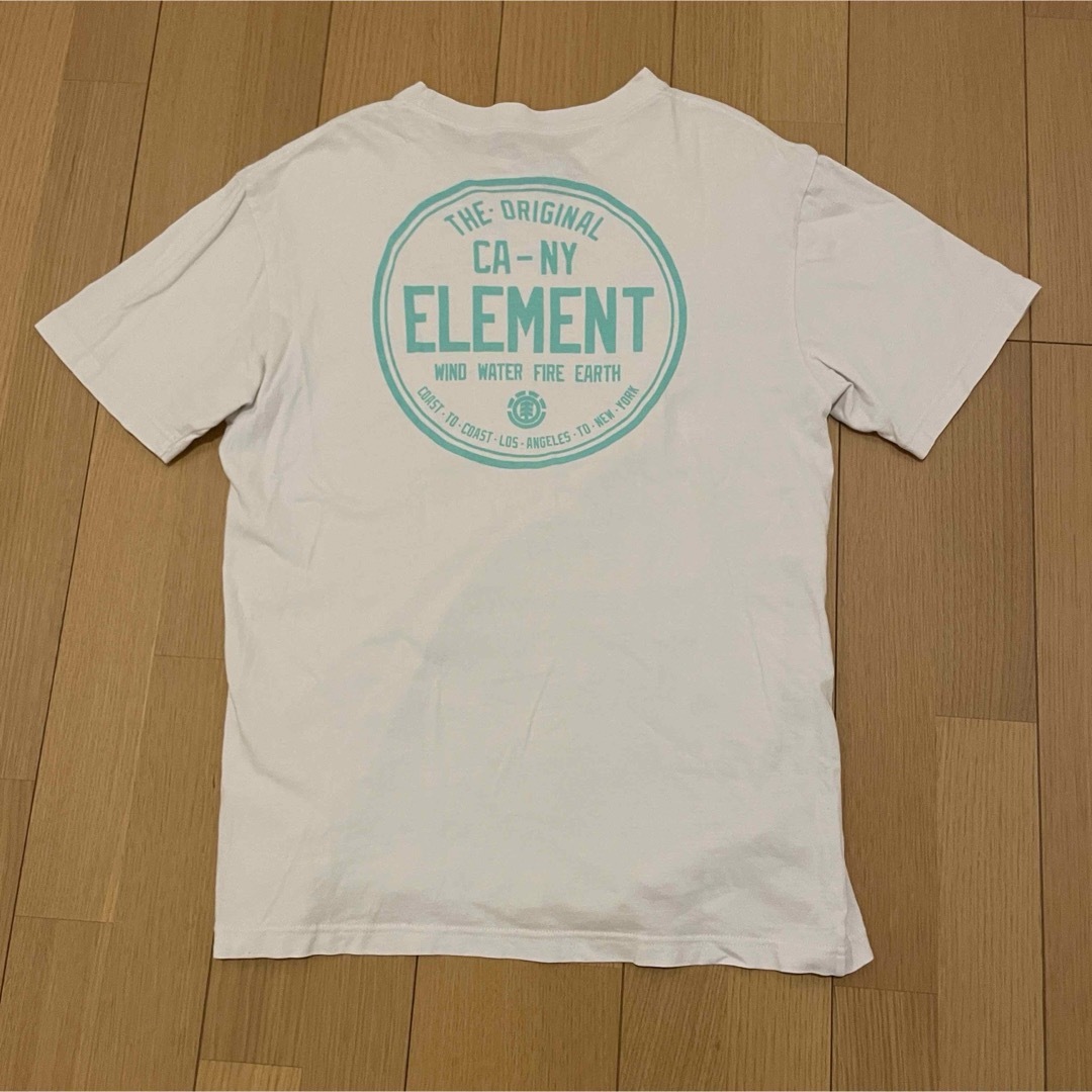 ELEMENT(エレメント)の【element】Tシャツ 白 メンズのトップス(Tシャツ/カットソー(半袖/袖なし))の商品写真