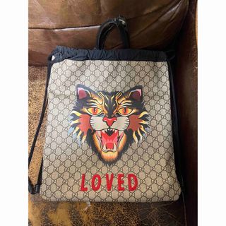 グッチ(Gucci)のGUCCI  グッチ　リュックサック　アングリーキャット　(バッグパック/リュック)