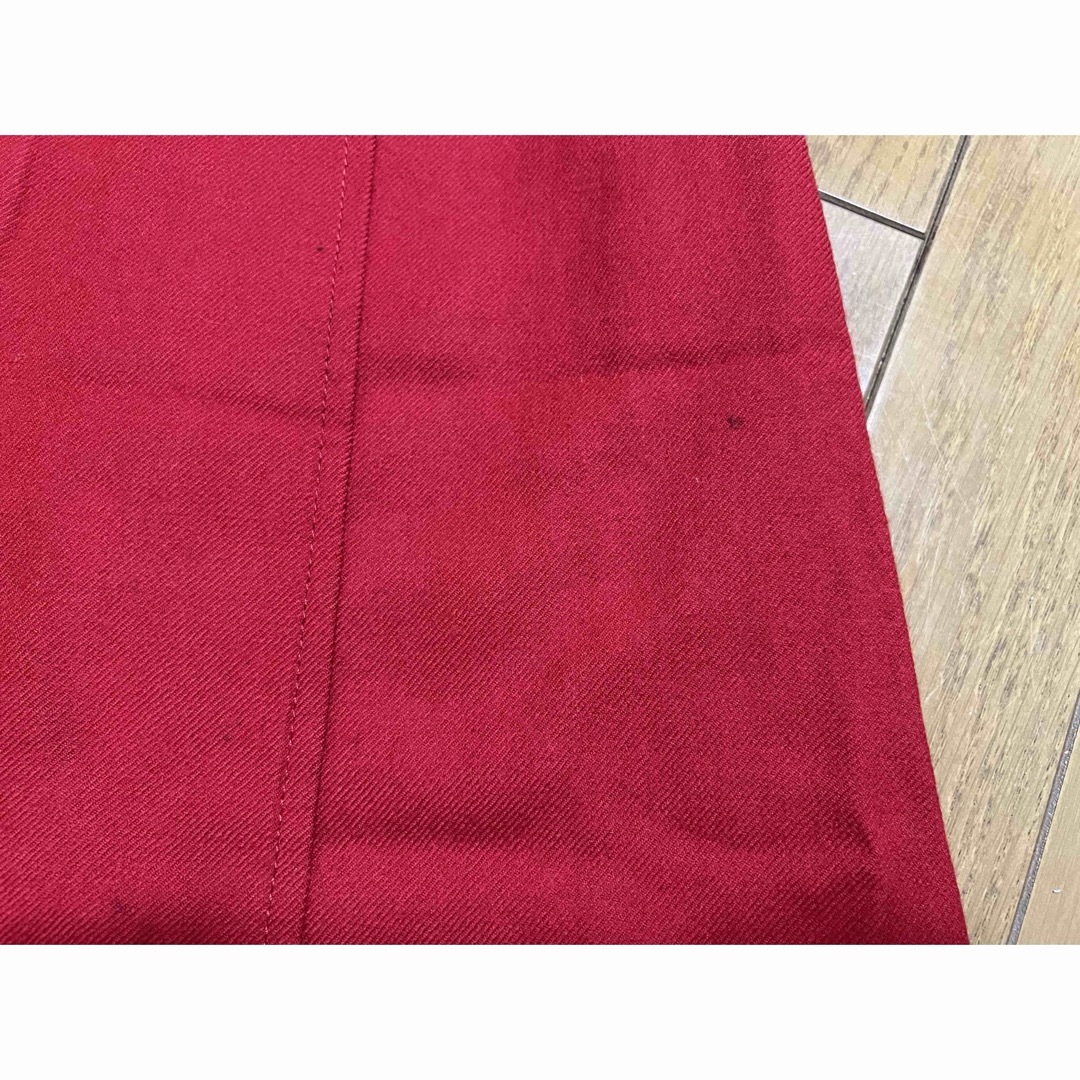 Christian Dior(クリスチャンディオール)のクリスチャンディオール　スカート  赤　巻きスカート レディースのスカート(ひざ丈スカート)の商品写真