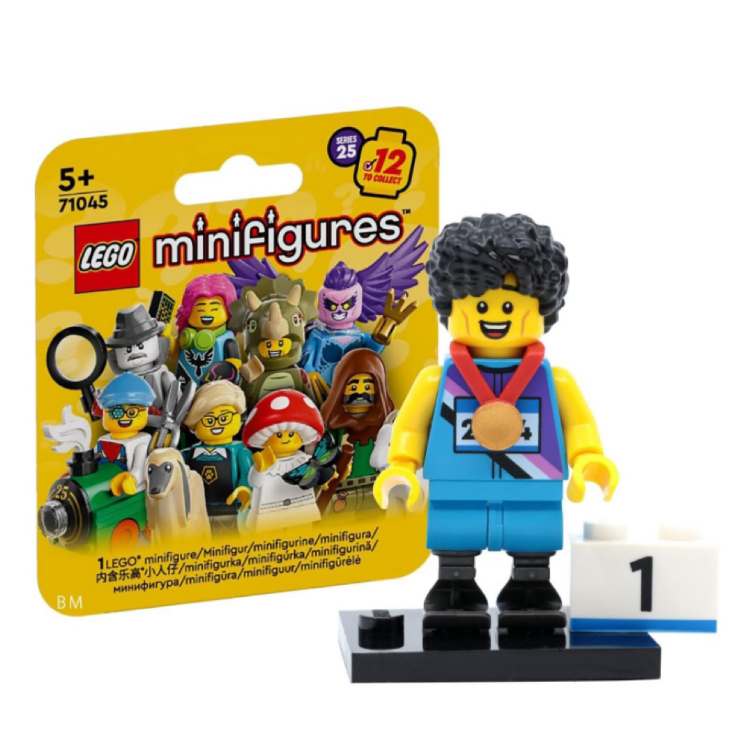 Lego(レゴ)の71045 ミニフィグ25 スプリンター 金メダル エンタメ/ホビーのおもちゃ/ぬいぐるみ(キャラクターグッズ)の商品写真