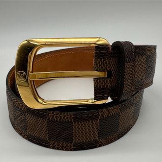 ルイヴィトン(LOUIS VUITTON)のルイヴィトン：ベルト、サンチュール・エリプス【鑑定済】(ベルト)