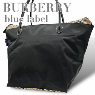 バーバリーブルーレーベル(BURBERRY BLUE LABEL)の良品　Burberry バーバリー　s14 ブルーレーベル　肩掛け　トートバッグ(ショルダーバッグ)