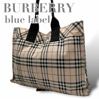 バーバリーブルーレーベル(BURBERRY BLUE LABEL)のBurberry バーバリー　s9 ブルーレーベル　トートバッグ　ノバチェック(トートバッグ)