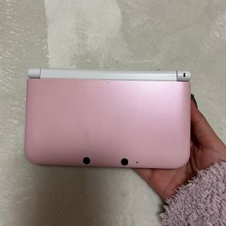 ニンテンドー3DS(ニンテンドー3DS)のNintendo 3DS  LL 本体ピンク/ホワイト(携帯用ゲーム機本体)