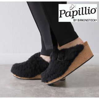 ビルケンシュトック(BIRKENSTOCK)の〈美品）BIRKENSTOCK Papillio【24cm】 ファニー テディ(サンダル)