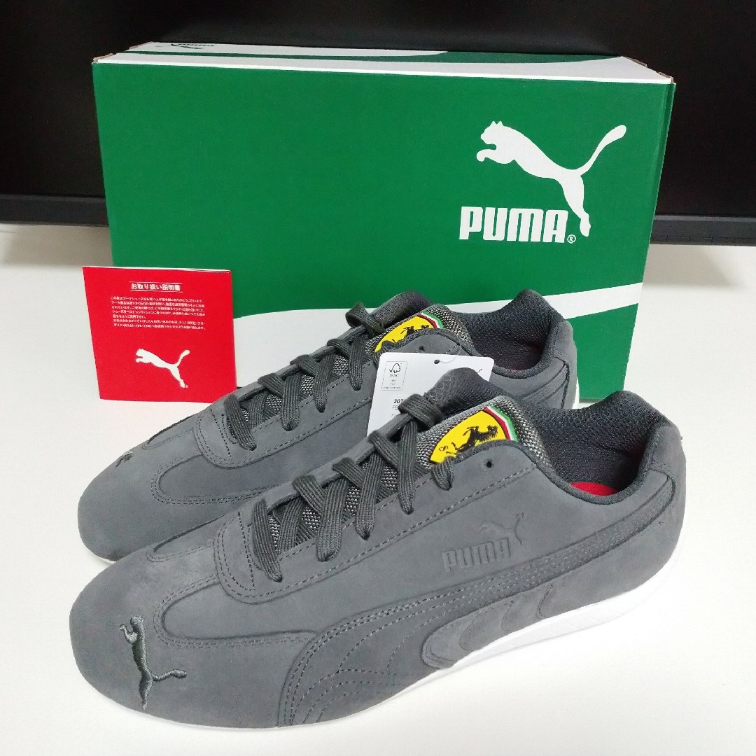 SPEEDCAT（Puma）(スピードキャット)の27.5cm ダークグレー 307822 FERRARI SPEEDCAT メンズの靴/シューズ(スニーカー)の商品写真