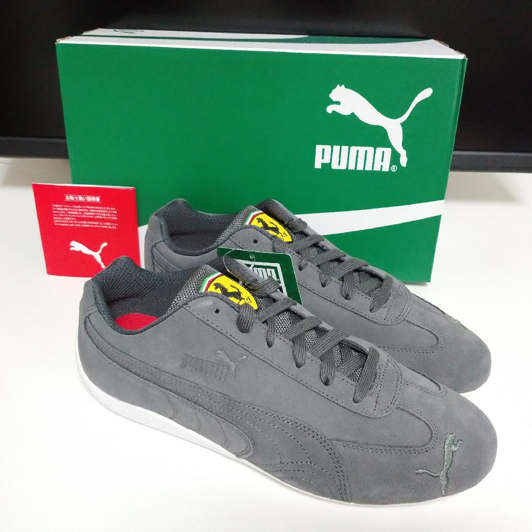 SPEEDCAT（Puma）(スピードキャット)の27.5cm ダークグレー 307822 FERRARI SPEEDCAT メンズの靴/シューズ(スニーカー)の商品写真