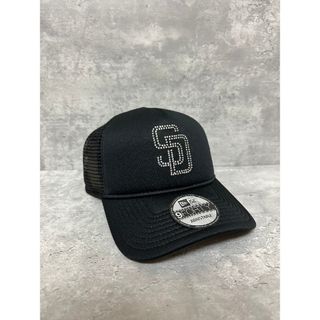 ニューエラー(NEW ERA)のニューエラ サンディエゴパドレス ラインストーン スナップバックメッシュキャップ(キャップ)